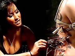 Isis Love punishes young slaveboy then steals...