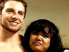 Annie Cruz has an intense gangbang in front of...